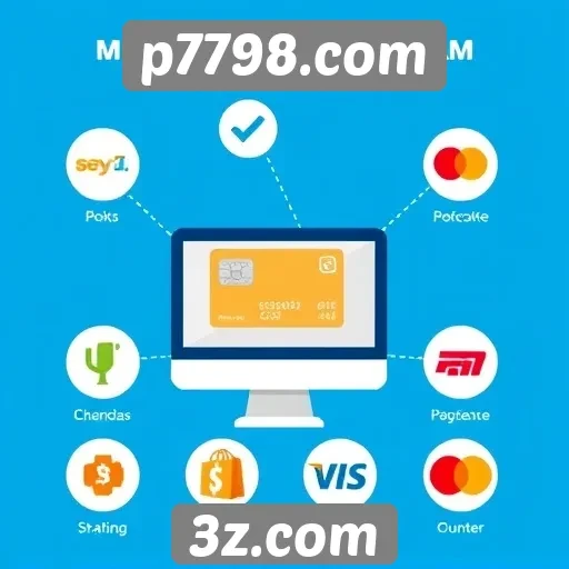 Métodos de pagamento aceitos no p7798.com