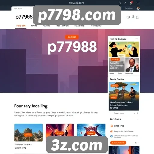 Análise da usabilidade do site p7798.com